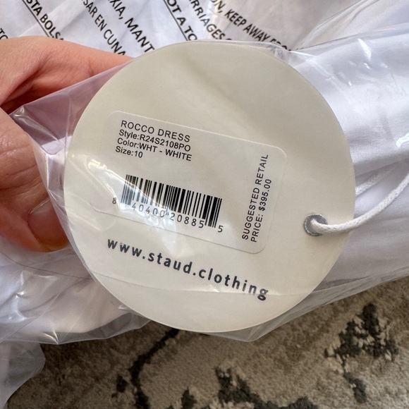 NWT Staud Rocco Dress 10 - Picture 4 of 5